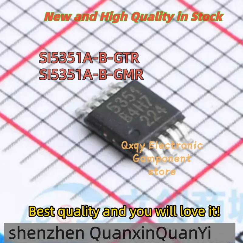 10 piezas nuevas SI5351A-B-GTR 5351 SI5351A-B-GMR SI5351A