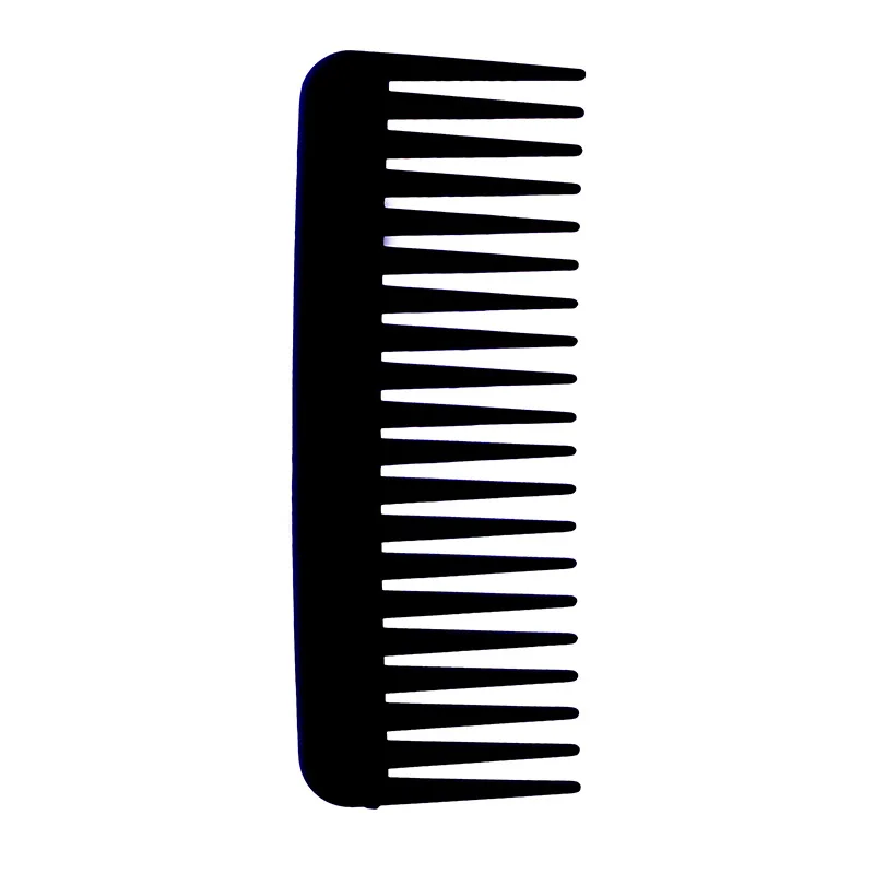 Wide Tooth Comb Plastic Detangling Styling Hair Brush