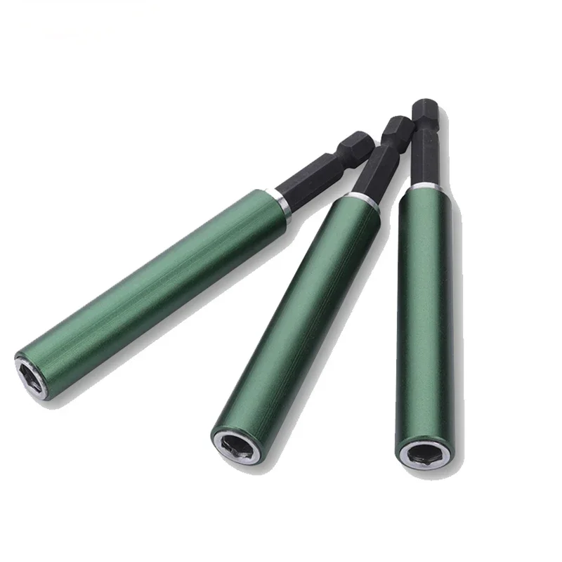 100mm Retractable Screw Holder Flexible Screwdriver Bit Holder 1/4 Inch Hex Magnetic Extension Holder for Electric Drill