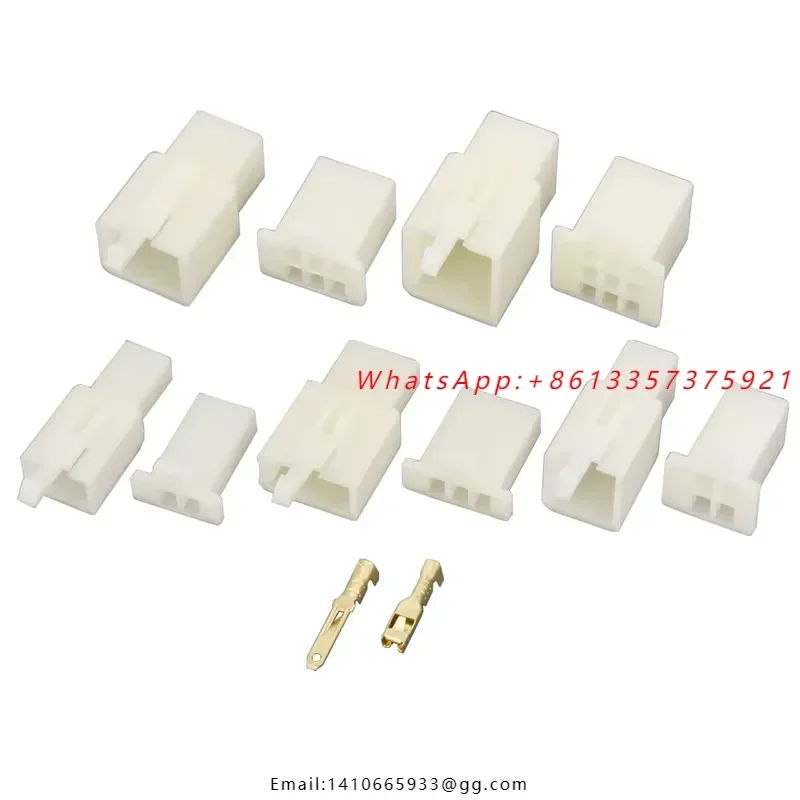 2/3/4/6/9Pin Automotive Electrical Wire Connector 2.8mm Series Male Female Cable Terminal Plug Kits Motorcycle Ebike Car