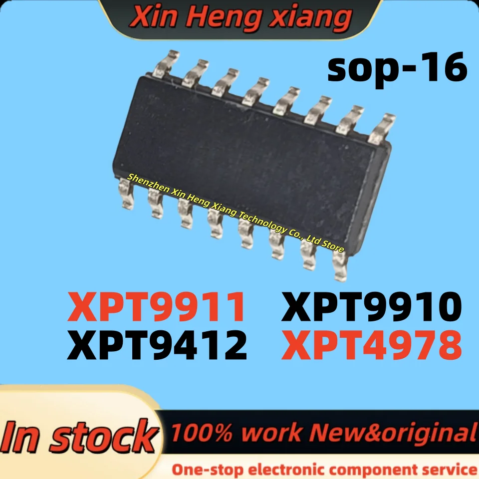 (5 unidades) 100% Novo XPT9911 XPT9412 XPT9910 XPT4978 sop-16