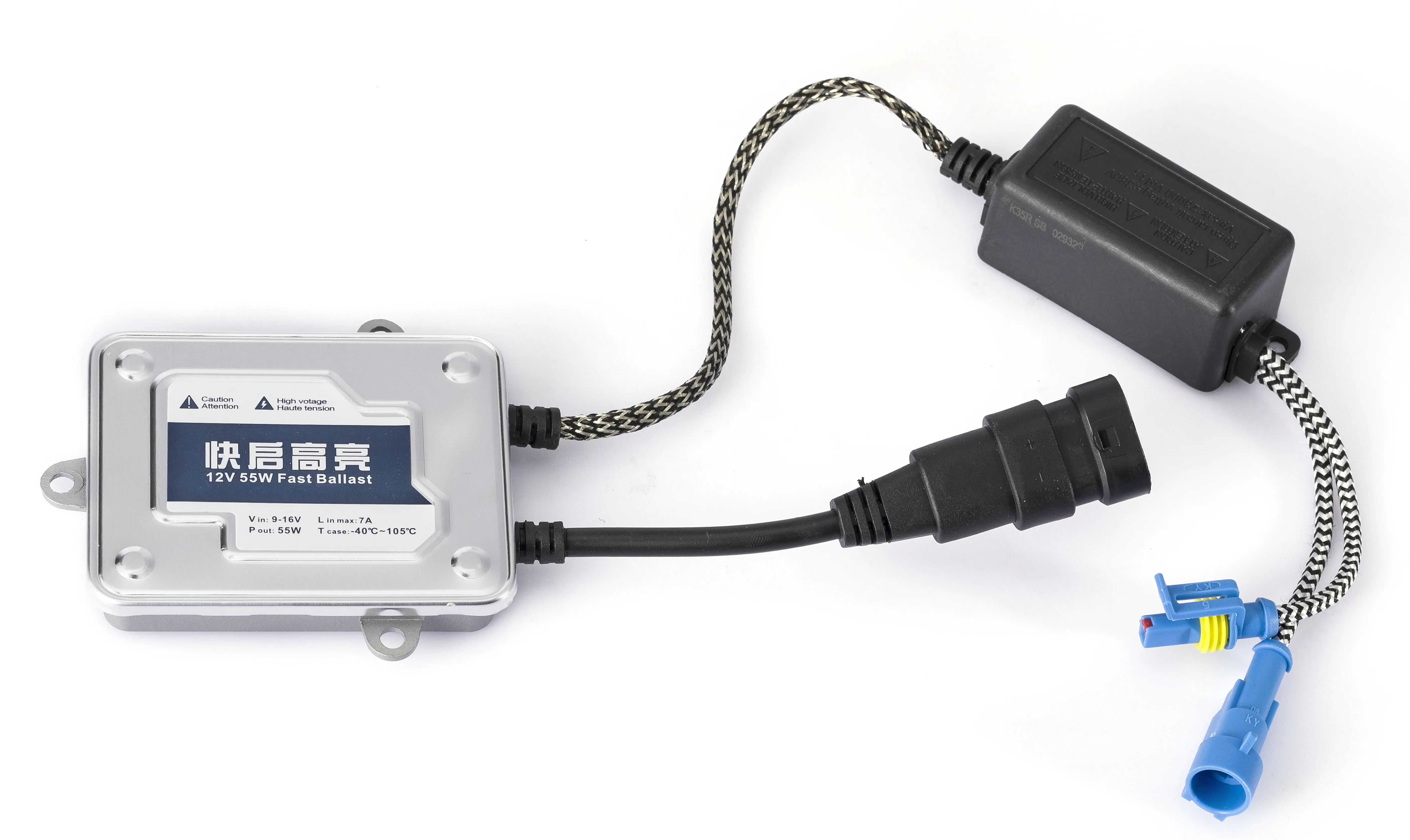 2 pcs 12V 55W AC Ballast 55W Fast Start Ballast Automotive car headlight HID Xenon External Light Digital Signal Process Ballast