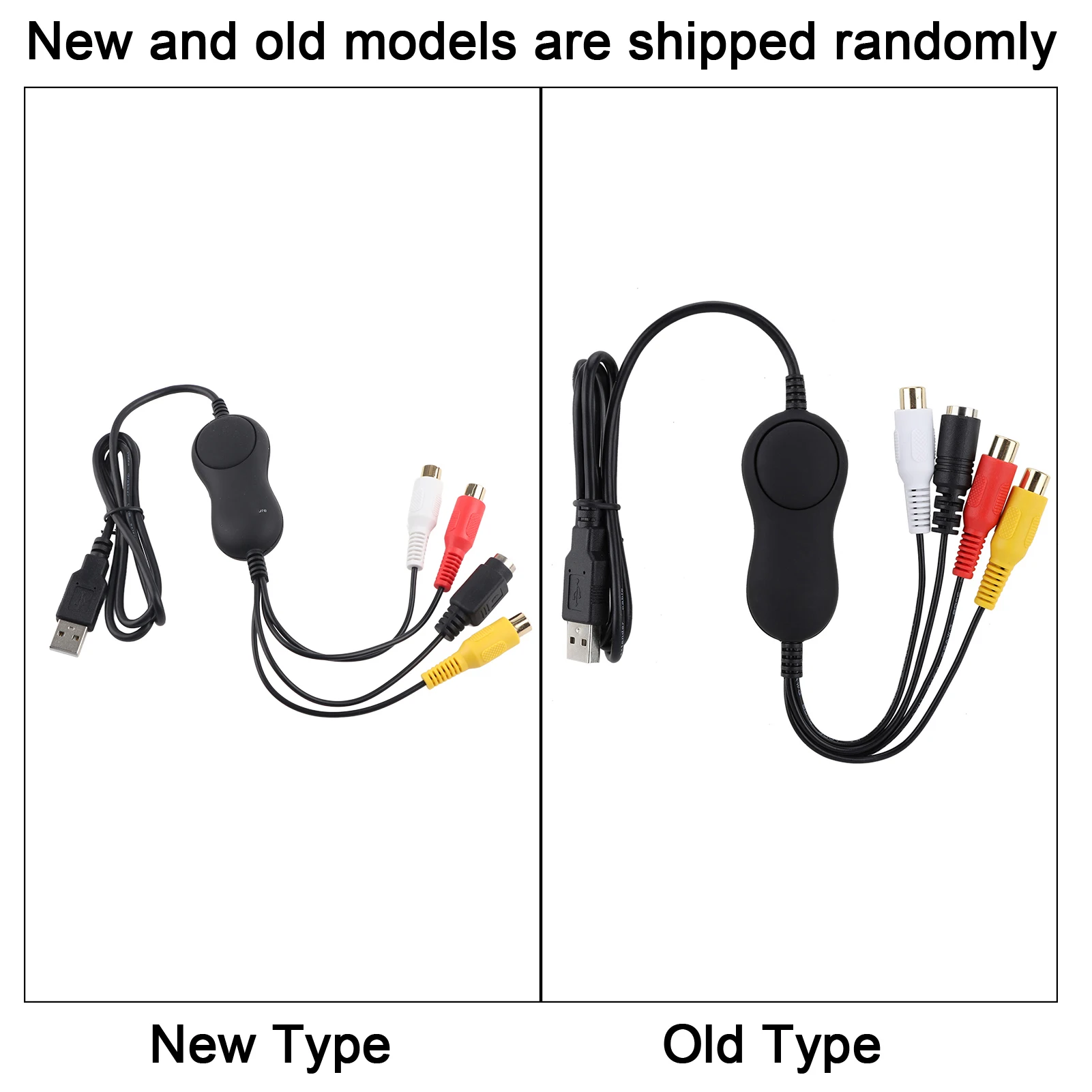 بطاقة التقاط الصوت والفيديو محول محول USB2.0 UVC بطاقة التقاط الفيديو التناظرية فيديو المنتزع HD مسجل لنظام التشغيل Windows/لينكس