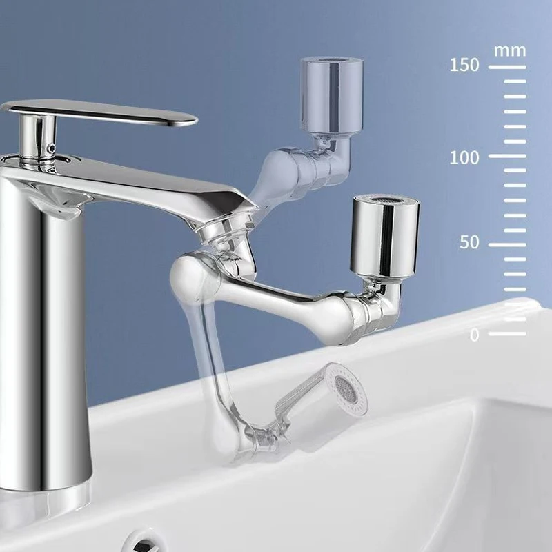 Neue Universal Rotation Extender Wasserhahn Belüfter Kunststoff Splash Filter Küche Wasserhahn Waschbecken Armaturen Bubbler Düse Roboter Arm