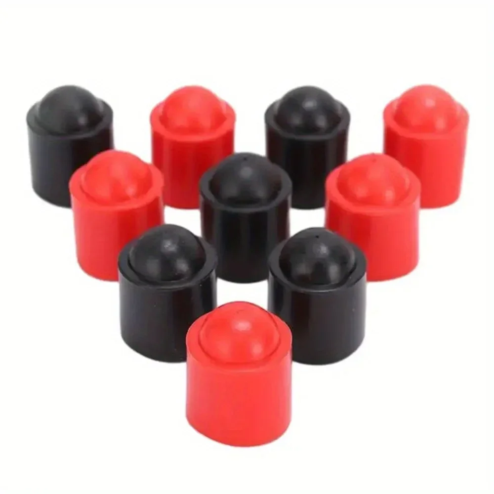 5/10PCS Billiard Cue Bottom Protective Cover Pool Cue Stick Cue Rod Protector Snooker Cover Billiard Accessories