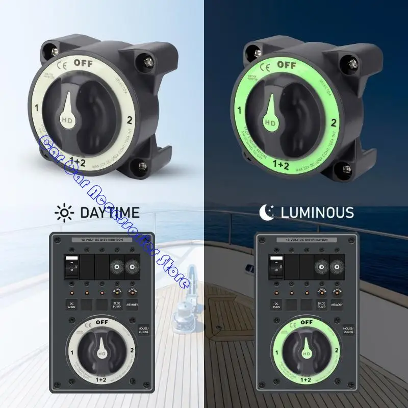 

242D High Performances Battery Cut Off Switch Control Knob for Recreational Vehicles