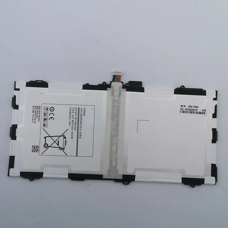 Battery EB-BT800FBU EB-BT800FBE EB-BT800FBC For Samsung GALAXY Tab S 10.5 SM-T800 SM-T801 T805C SM-T805 T807 7900mAh