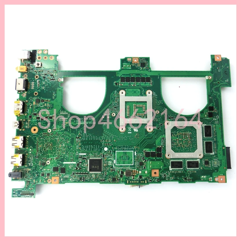 N550JV with i7-4th Gen CPU GT750M/GTX850M-V2G GPU Mainboard For ASUS N550J Q550JV N550JV N550JK N550JX G550JX Laptop Motherboard