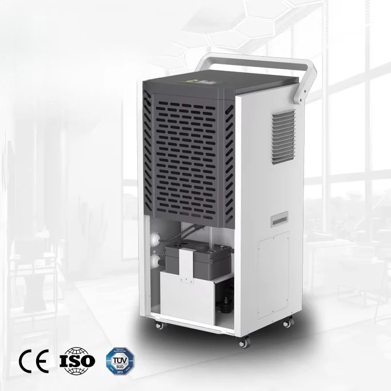 R410a Design Portátil com Fonte de Energia Elétrica para Casa e Escritório Novo Condicionado Best Seller 130L Desumidificador Industrial