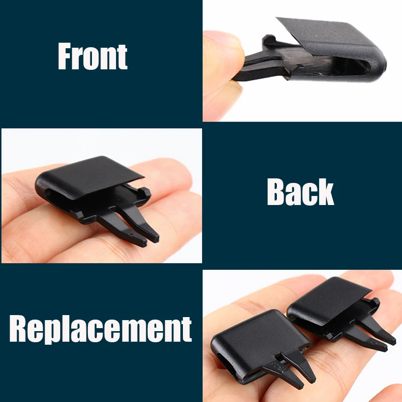 7E5819203 For VW T5 Transporter Multivan 2005-2013 A/C Outlet Clip Air Conditioning Air Vent Grill Slide Clip Trim 7E5815705 view 3
