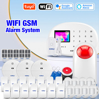 KERUI Anti-theft Alarms Tuya APP Remote Control Home Security Alarm System WiFi GSM Alarm for Home 433MHz Detectors IOS Android