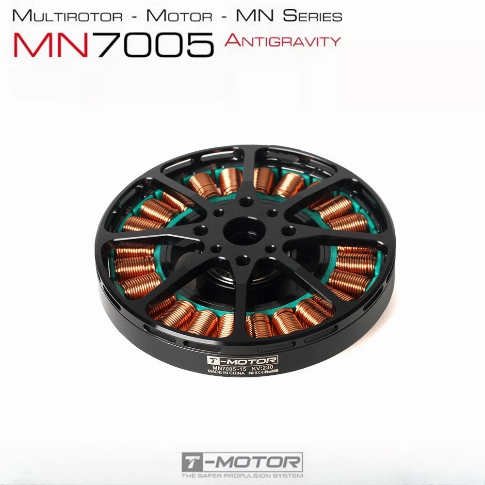 

T-MOTOR Energy-saving Antigravity MN7005 KV115 KV230 Light Efficient Motor For Quadcopter Helicopter UAV Unmanned Boats RC Drone