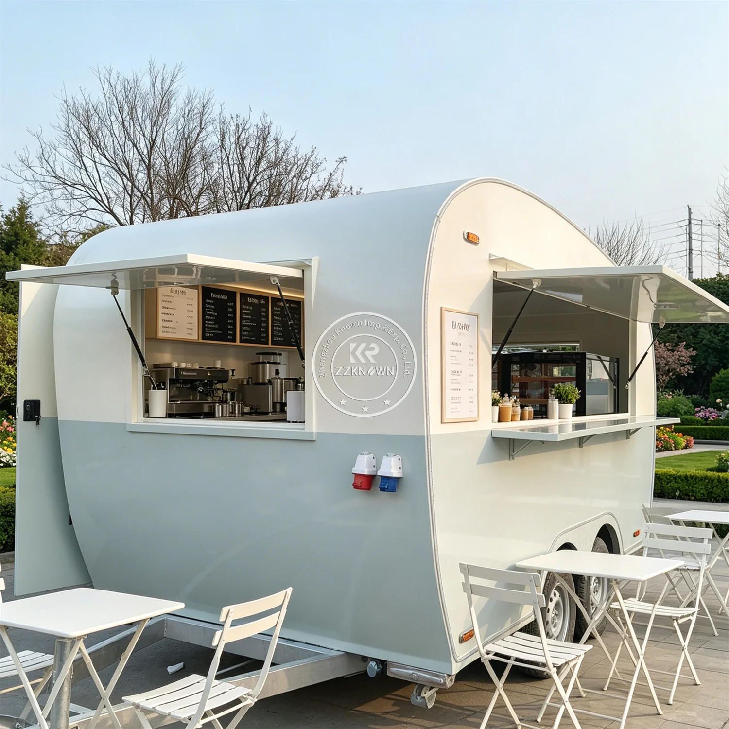 

Mobile Coffee Truck Mobile Pizza Hotdog Bbq Fast Food Trailer Snack Ice Cream Cart Street Bakery Food Truck With Full Kitchen