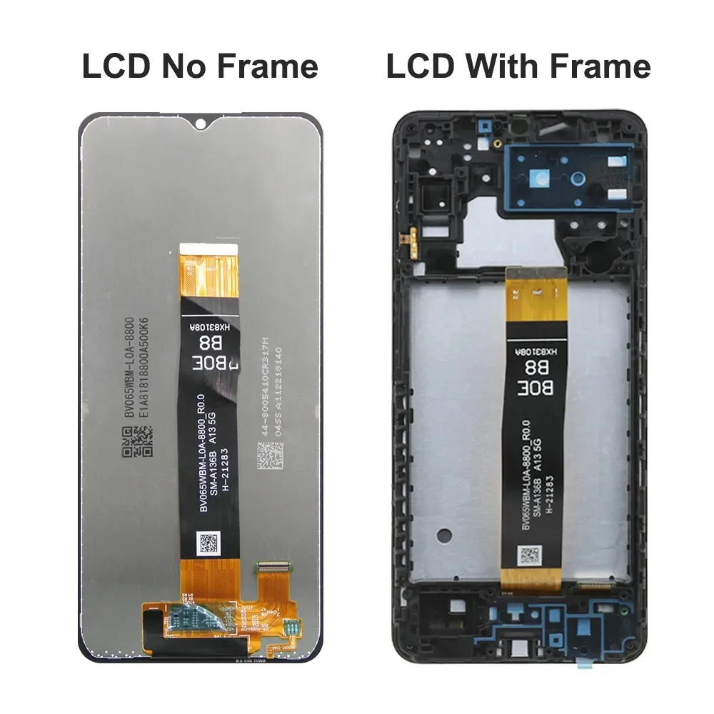 High quality  A04S LCD with frame For Samsung  A04S SM-A047F, SM-A047F/DS, SM-A047F/DSN Lcd Display Touch Screen Digitizer