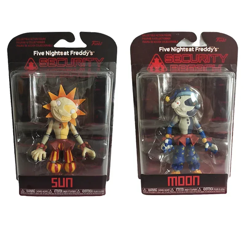 

The Sun and Moon in the Sundrop FNAF Doll Series are movable dolls and doll toys