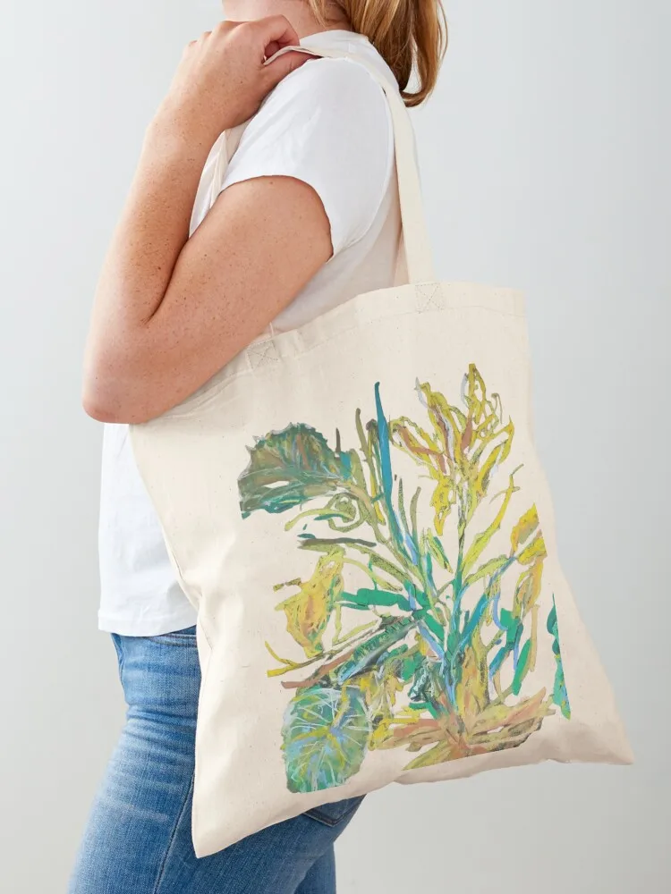 

Abstract zucchini, drawn by Joanna Bazan Tote Bag supermarket folding bag eco bag folding Fabric Canvas for women