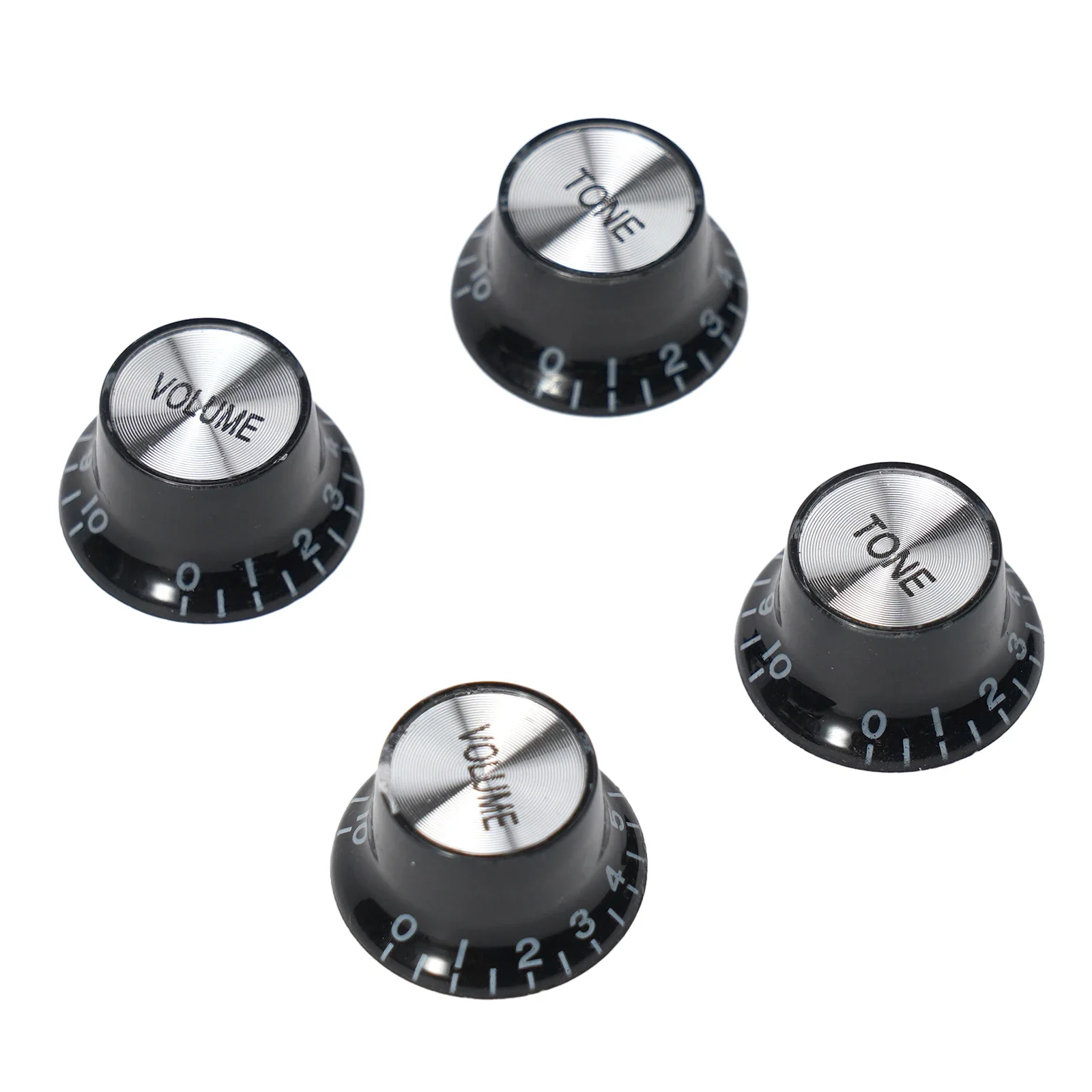 

Guitar Knobs Top Hat 2 Volumes & 2 Tone 4pcs/set Accessories For LP SG Electric Guitar Replacement Lightweight