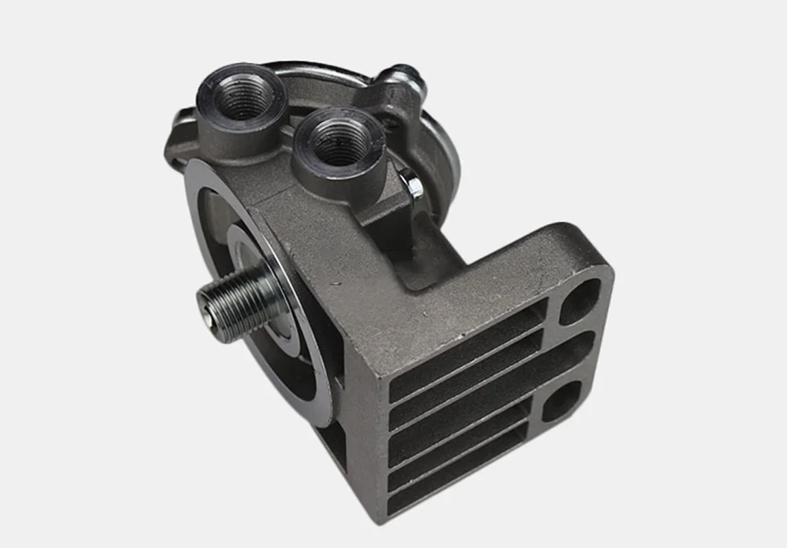Accesorios de carretilla elevadora, asiento con filtro diésel 490 4D27G31, bomba de aceite manual Quanchai 4C2, asiento de montaje de filtro de combustible diésel, 1 ud.