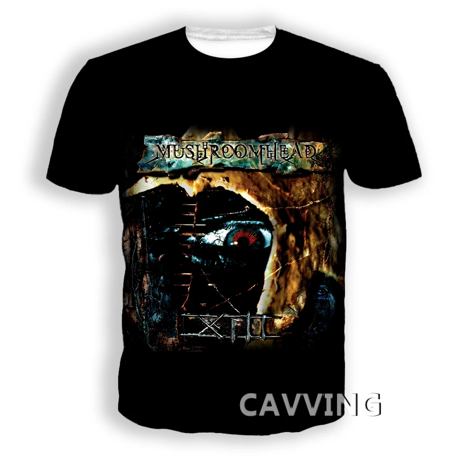 CAVVING 3D Printed Mushroomhead Band Casual T-shirts  Hip Hop T Shirts Harajuku Styles Tops Clothing for Men/women