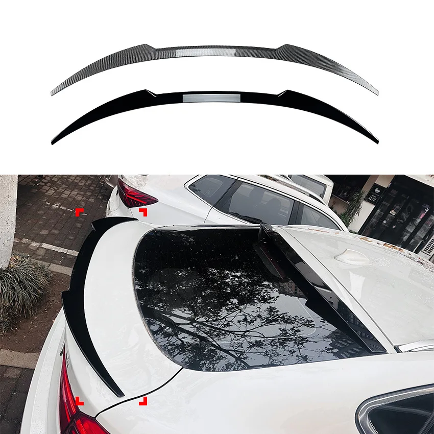 

Rear Spoiler For BMW X6 F16 X6M 2014-2019 Car Rear Wing Trunk Spoiler Decklid Lid Trim Splitter Lip Car Styling