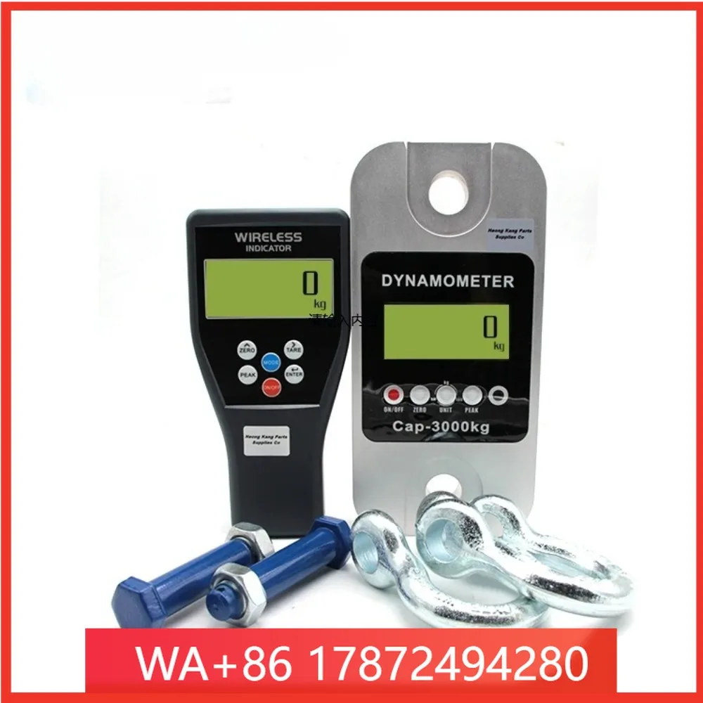 for GWD 200 High Accurate For Gauge Heay Scale LCD Digital Load ll Shackles Weight Wireless Electronic Dynamometer 50 T