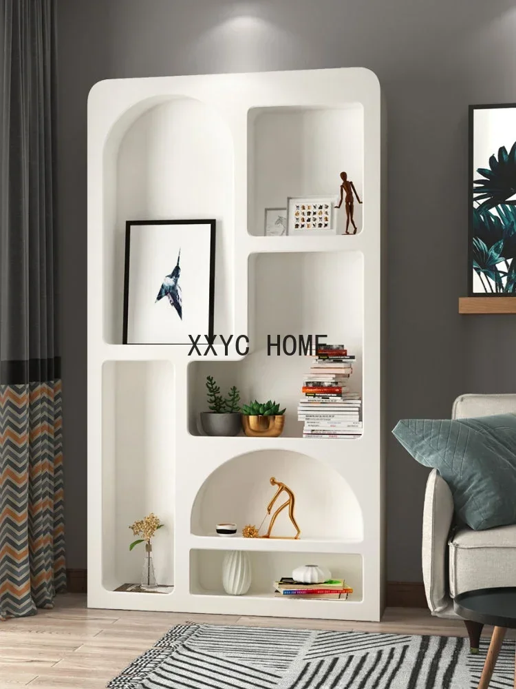 

Nordic White Hallway Storage Cabinet Simple Modern Locker Display Curio Cabinet