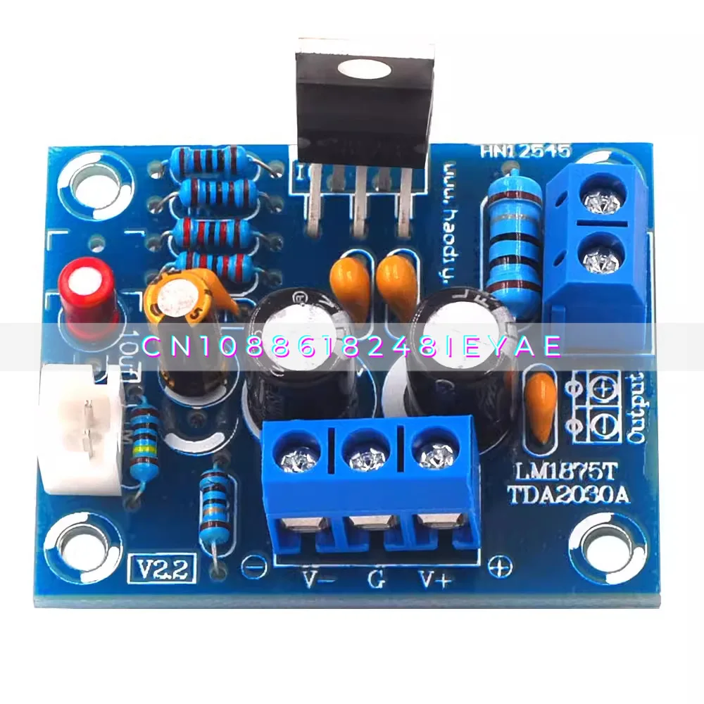 LM1875T Mono Audiophile Power Amplifier Board, Speaker Power Amplifier Pcb Production DIY Kit