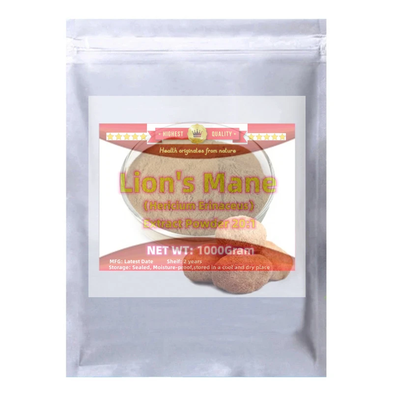 

Глобальная быстрая доставка AliExpress, индивидуальная упаковка Lion's ManeMushroomm20:1