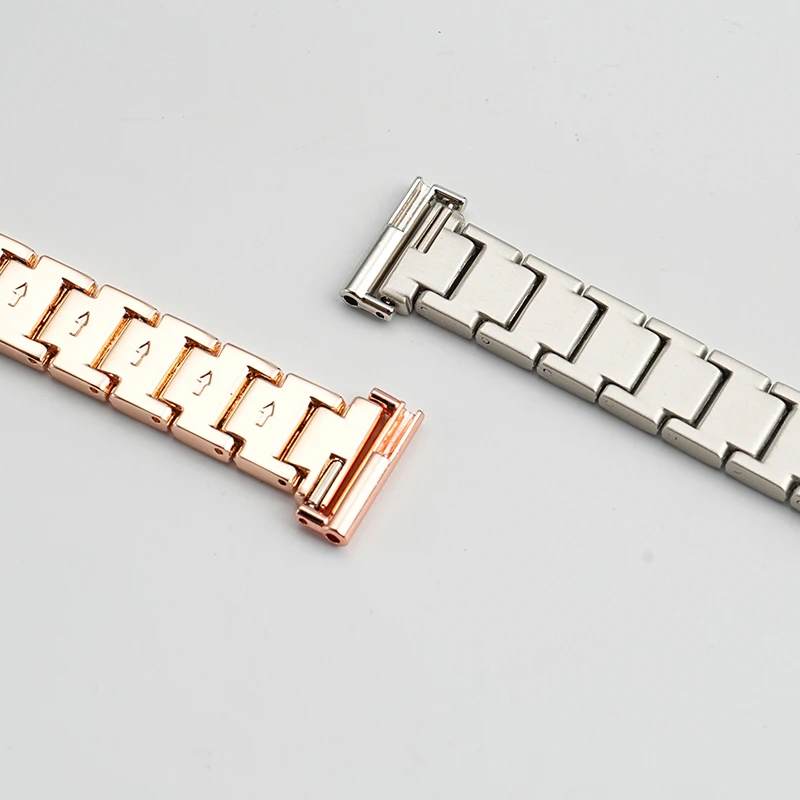 Stainless steel chain strap For Huawei Watch GT4 GT5 41mm Bracelet 18mm net metal Magnetic silver black starlight watchband