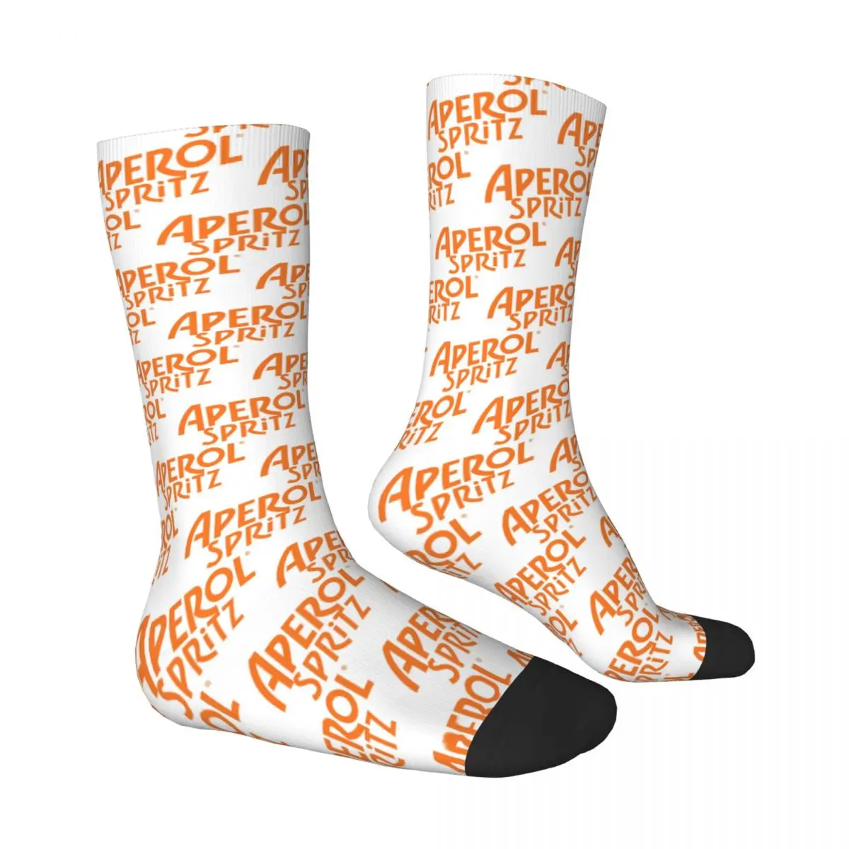 Aperols Spritz Socks Autumn Stockings Kawaii Men Medium Soft Socks Pattern Running Sports Anti Bacterial Socks