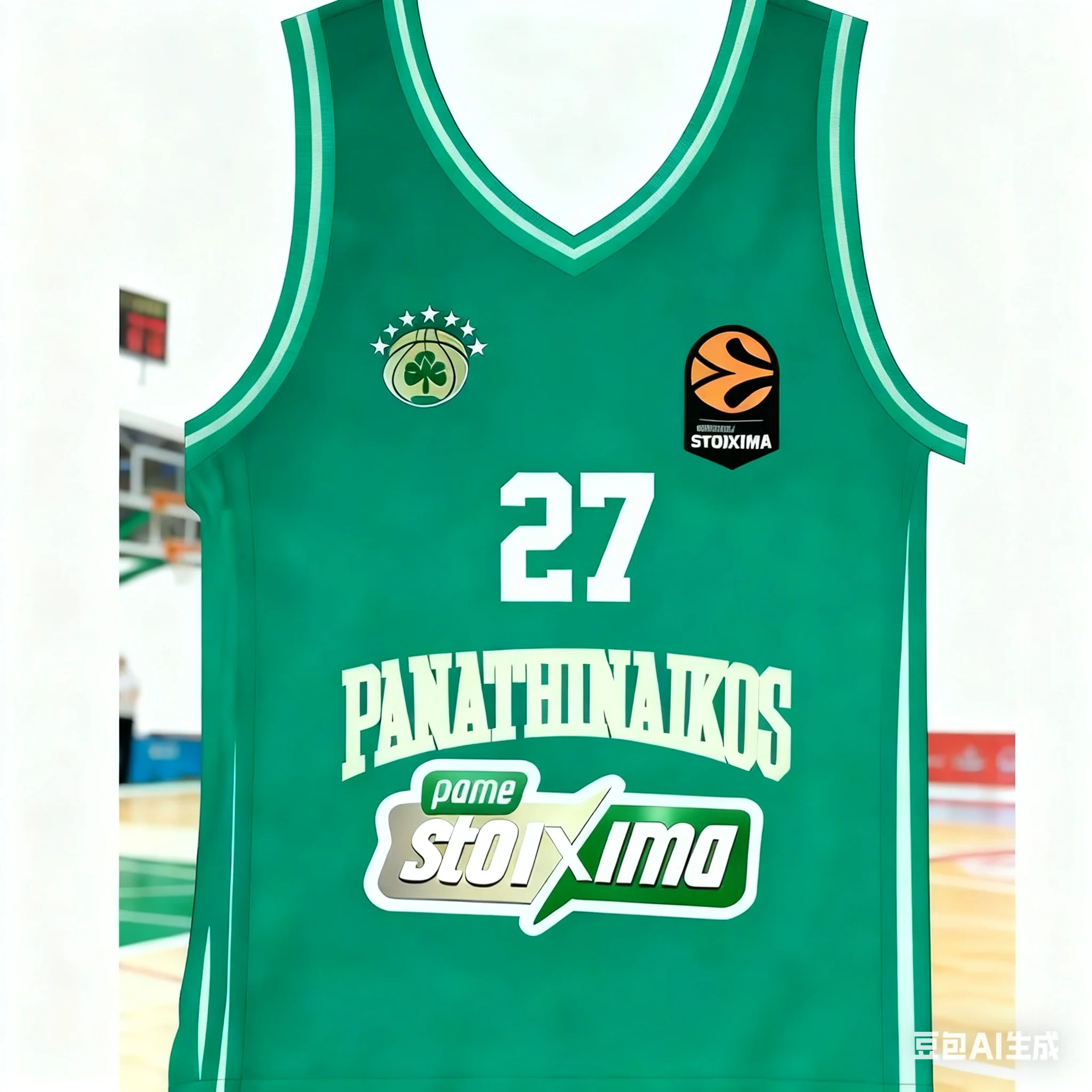 2026 Nuevo chaleco de camiseta de baloncesto Panathinaikos Atenas Home, conjunto de camiseta especial para fanáticos del baloncesto europeo, chaleco deportivo para hombres
