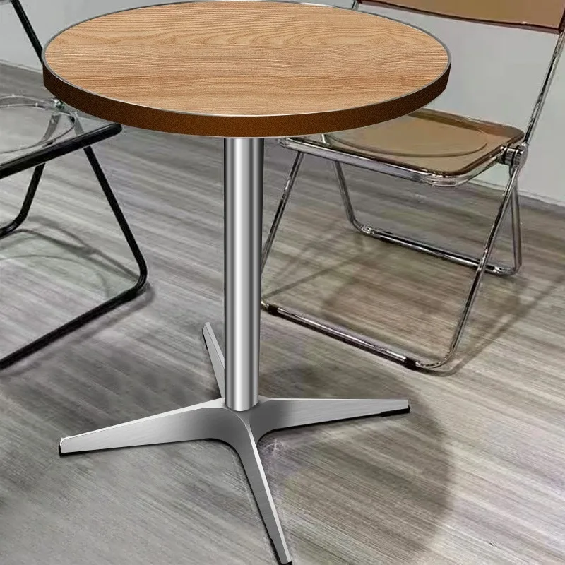 Aluminum Alloy Metal Legs Counter Height Bar Table Stand Base Adjustable Dining Desk Frame Industrial Meeting Table Support