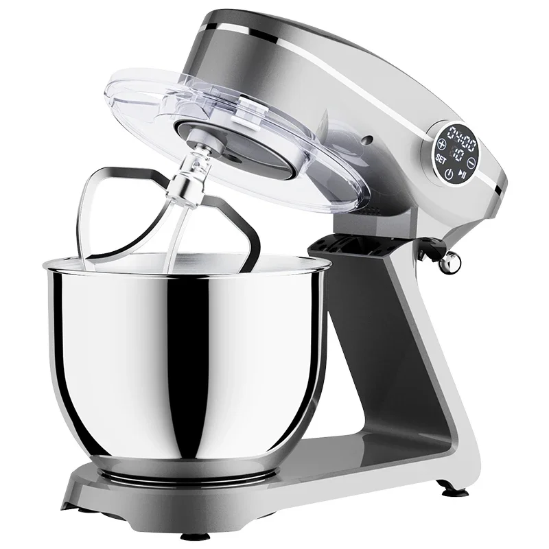 New Arrival 6.5L  Silent Multifunctional Stand Mixer Home Use Dough Kneading  with Mixing Bowl Baking Tool