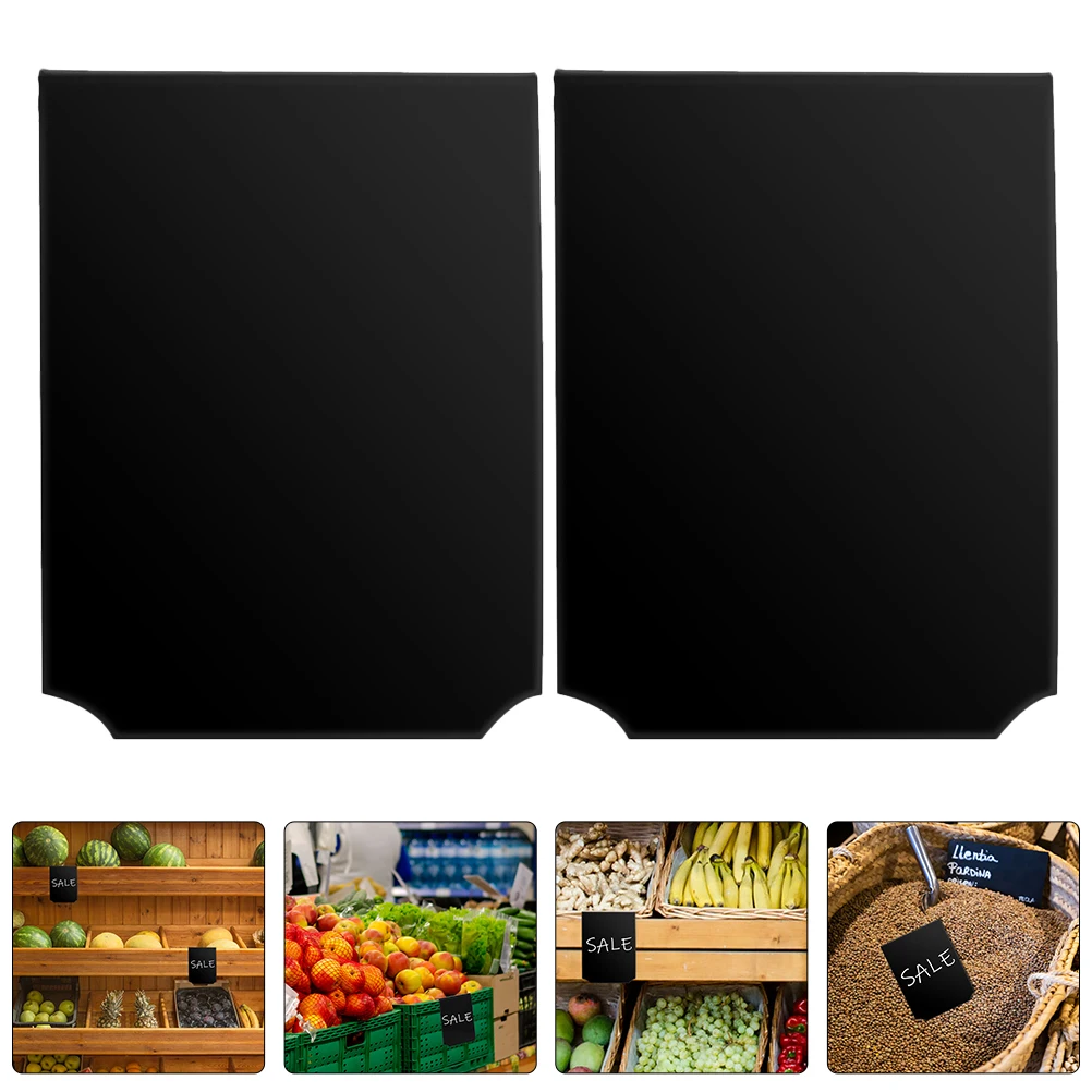 

10pcs Pvc Pantry Basket Label Clips Reusable Hanging Bin Clips Storage Organization Chalkboard Labels For Kitchen