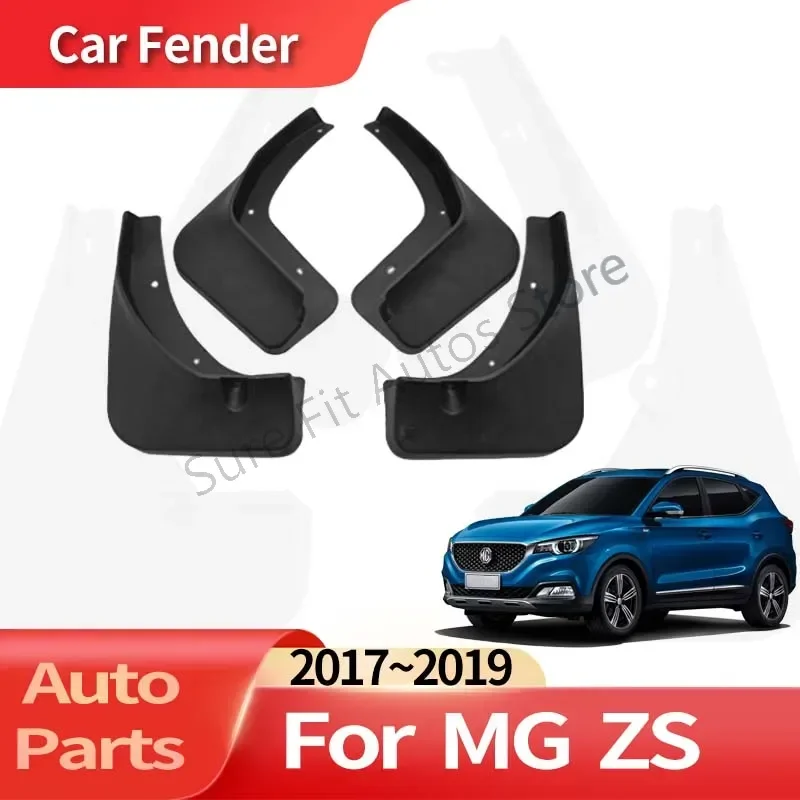 

Auto Accessories For MG ZS 2017~2019 Fender Lining Car Fender Anti-sand Splash Mud Guard Skin Punch-free Installation Car Tools