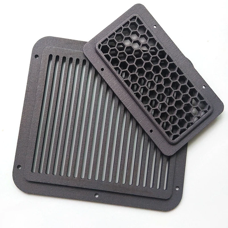 

CNC Precision Machining Custom CNC Machined Black Powder Coated Aluminum Alloy Ventilation Grille