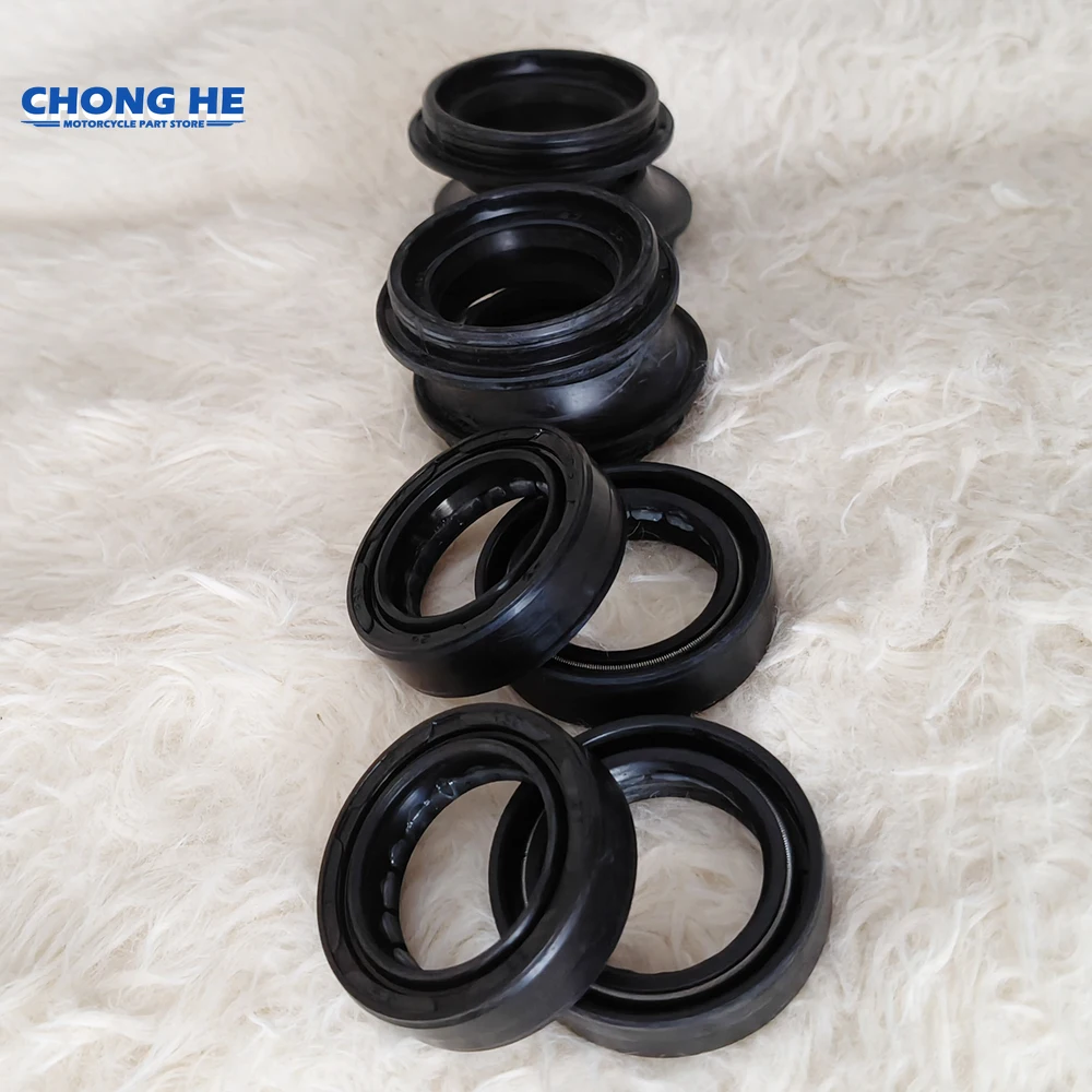 

4pc/8pc/16pc 33x45x10.5 Front Shock Fork Damper Dust & Oil Seal 33 45 For HONDA PANTHEON DYLAN 150 SH150 SH150I SH 150 I euro-3