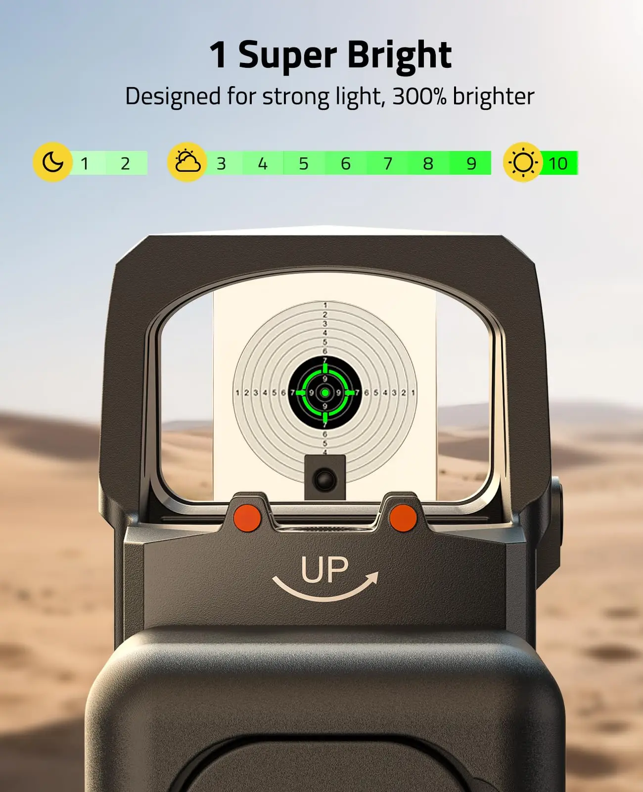 WolfCovert MR064CG RMS 3MOA و32MOA دائرة نقطة خضراء البصر ل RMS RMSc الحركة مستيقظ الألياف البصرية نطاق مسدس #4