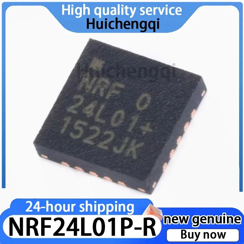 1PCS NRF24L01P-R Packaged QFN-20 Wireless Transceiver Chip