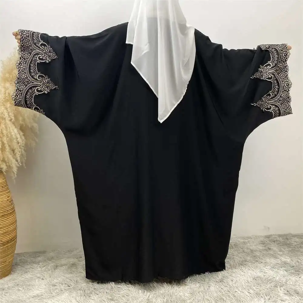 

Bat TikTok Sleeve Temu Fashion Muslim Cardigan Robe Abay 1417