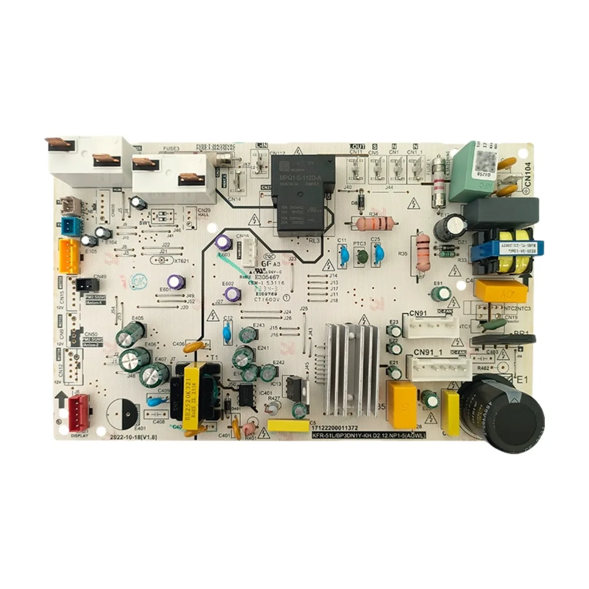 

Новая материнская плата внутреннего блока кондиционера Midea KFR-51/BP3DN8Y, плата с переменной частотой