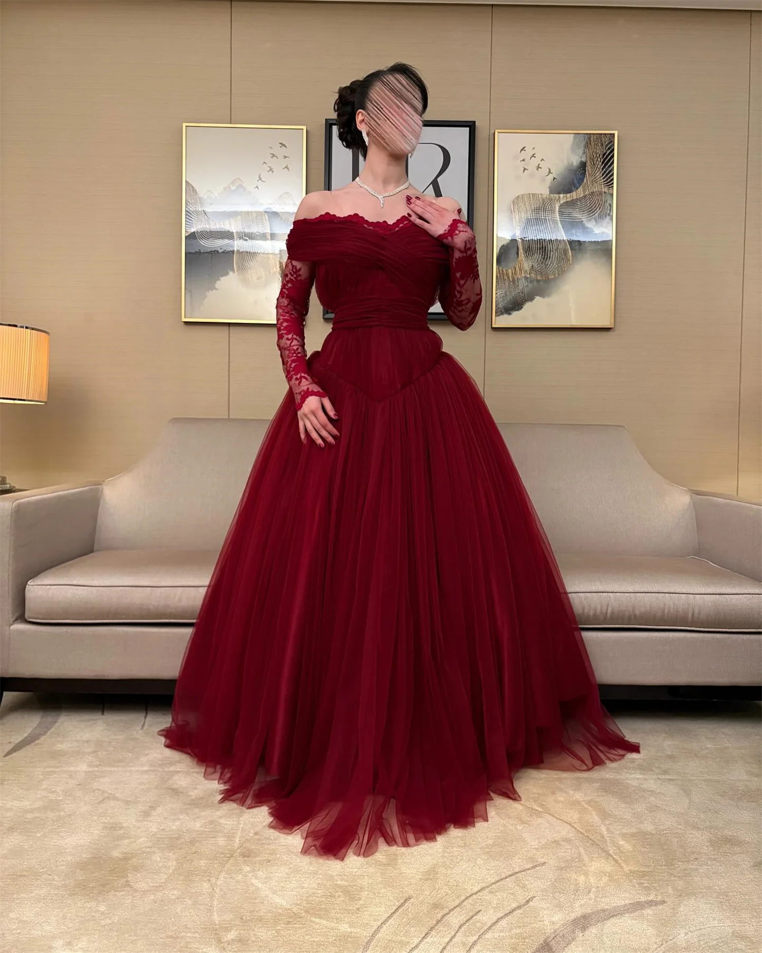 Lorrtta ПлаеΣ • Nadoa Luxuriöse Damen-Abendkleider für besondere Anlässe A-Linie Elegante Partykleider 2025, individuell gestaltet