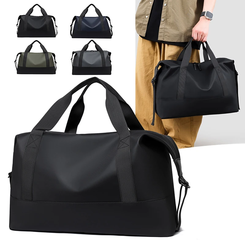 

Fitness Sports Bag Large Capacity Handheld Travel Bag Lightweight Luggage Storage Shoulder Bag Casual Movement Gym Crossbody Bag