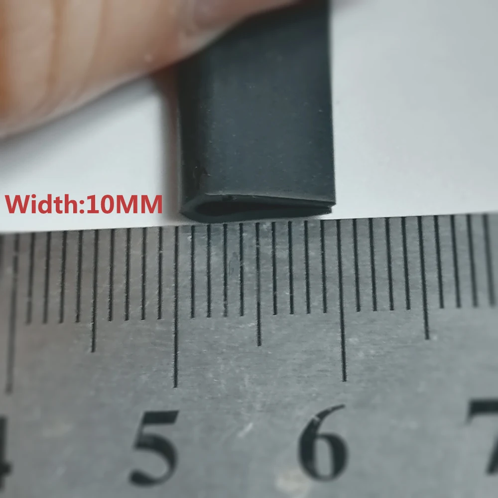 Shaped U Door seal strip Car rubber strip adhesive Anti-Dust car soundproofing Car Seal 1-8 meters For Auto Seals Rubber Strip