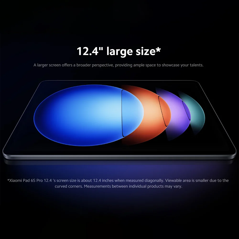 Xiaomi-pad 6s Pro Miタブレット,snapdragon 8第2世代,10000mahバッテリー,120w過充電,3kディスプレイ,12.4インチ,144hz
