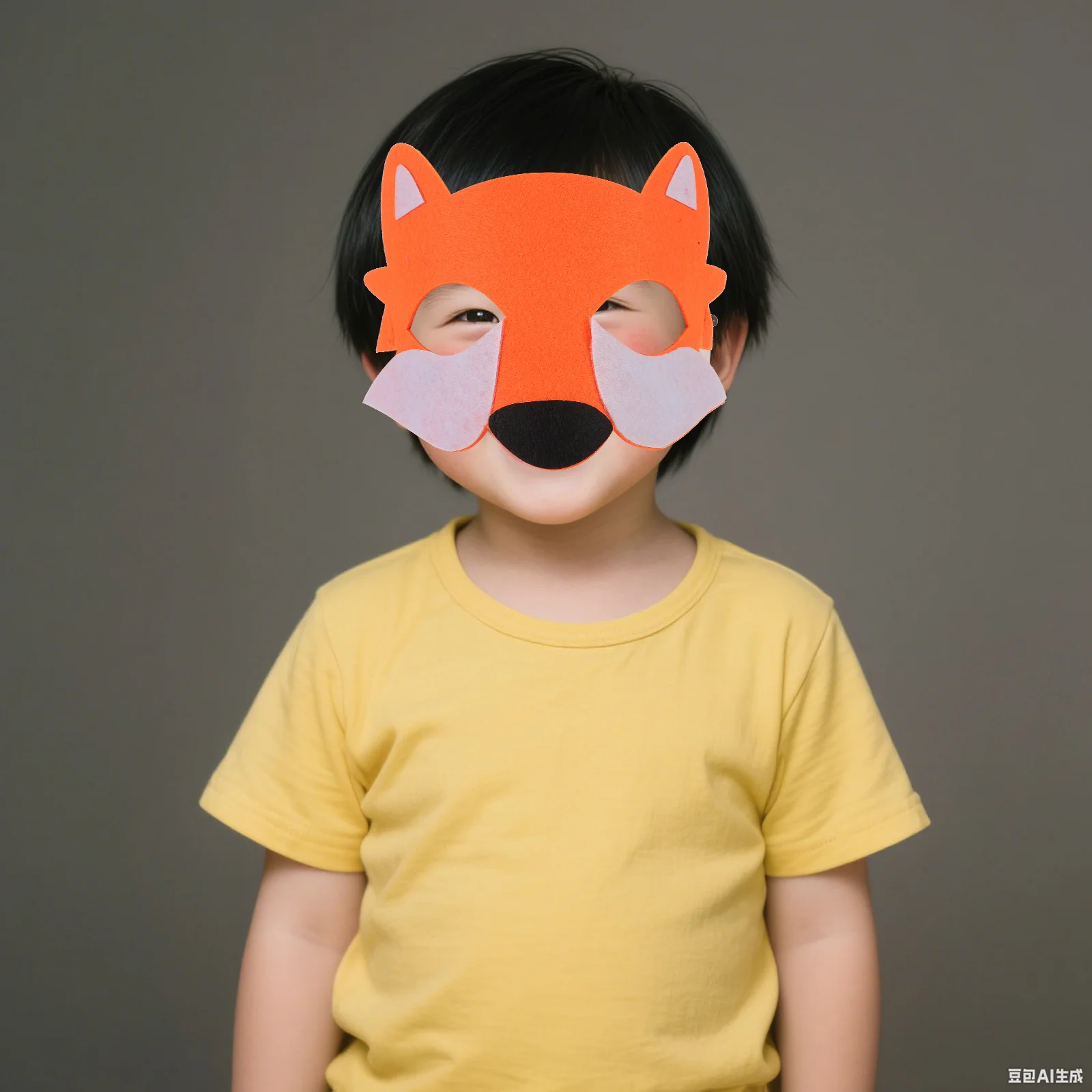 

12Pcs Half Face Wolf Mask Breathable Lightweight Felt Material for Halloween Cosplay Theme Celebration Prop