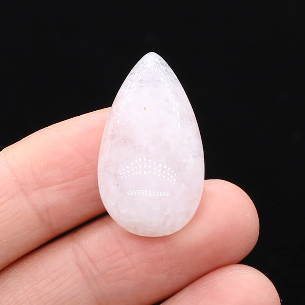 15x28mm Natural Stone Cabochon Beads Water Drop Shape Loose Gem Cabochon for DIY Ring Pendants Necklace Accessories