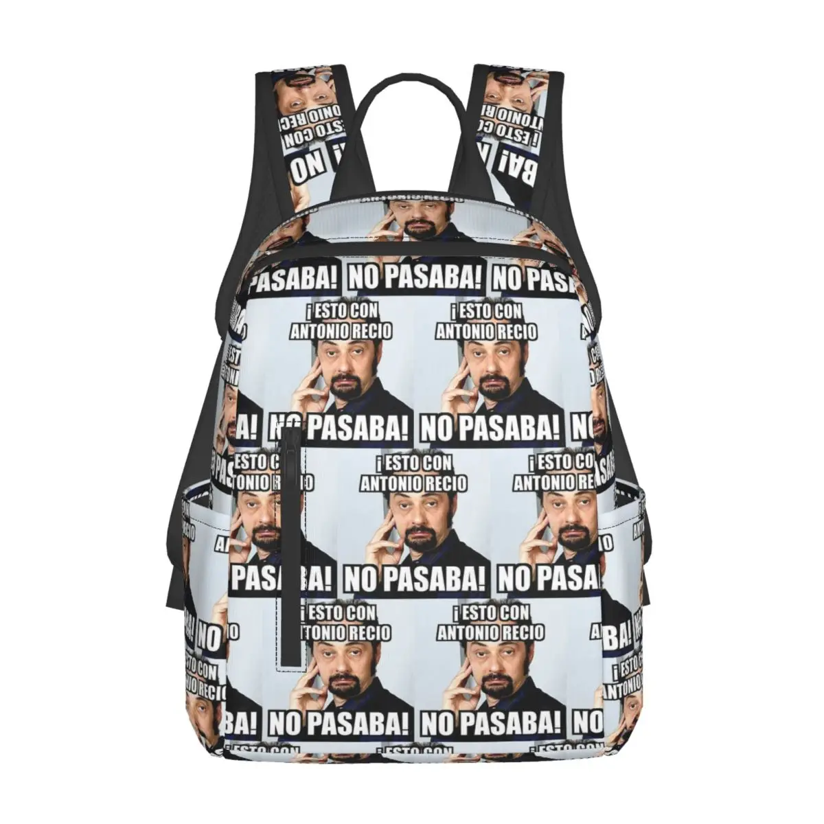 

Antonio Recio Backpack Large Capacity Kids BookBag School Bag Shoulder Bags for Men Women