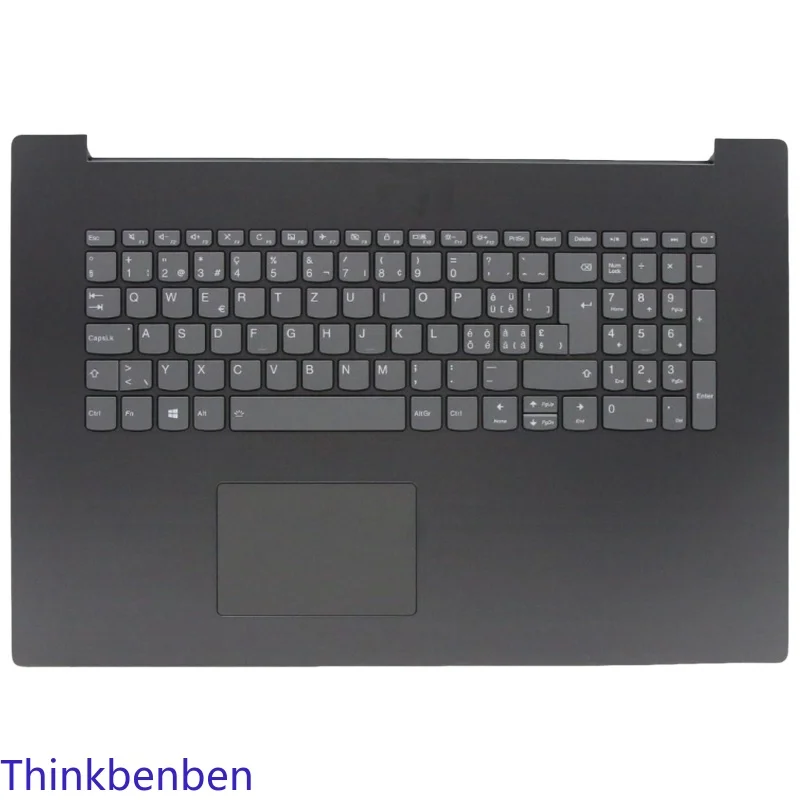 SWS Swiss Iron Gray Keyboard Upper Case Palmrest Shell Cover For Lenovo Ideapad 330 17 17ICH 5CB0R48053