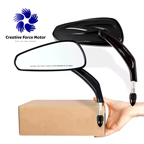 Motorcycles Handlebar 8mm Side Rear View Mirrors for Harley Davidson Honda Sportster Iron 883 Street Glide Fat Boy Heritage FXST